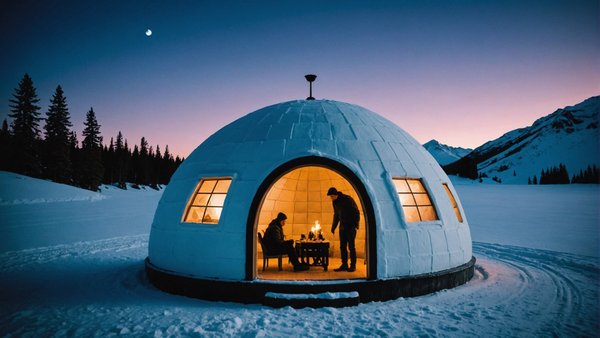 Séjourner dans un igloo : expérience dans un hôtel insolite